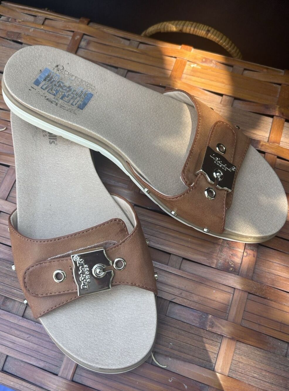 Dr.Scholl's SHOES Womens Original Too Slide Size 8 Comfort Sandal